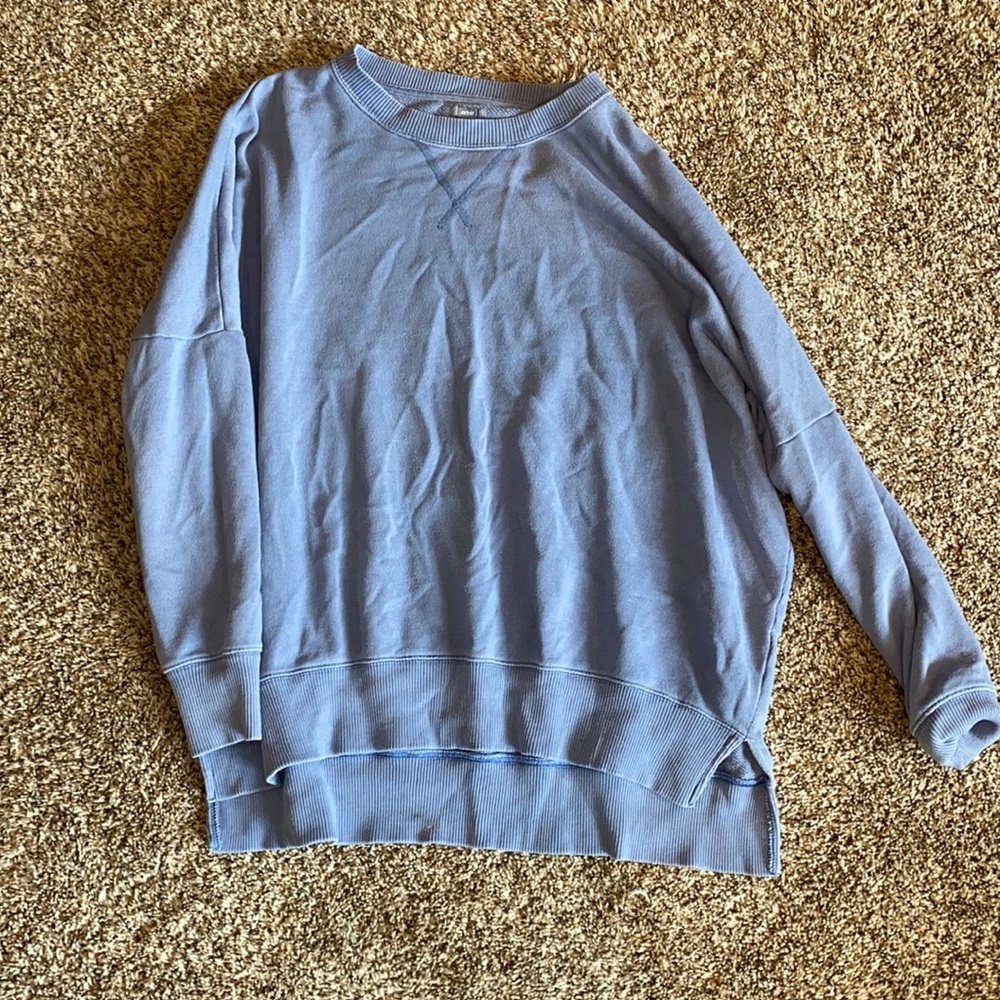 Aerie blue sweater.